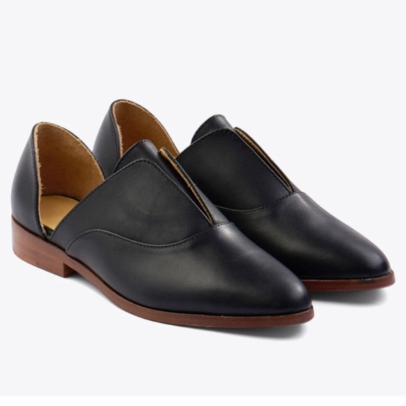 Nisolo Shoes - Nisolo Emma Dorsay Oxford Black 9.5 EUC NEW